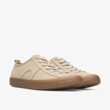 Camper Beige Flat Shoes Womens - Imar Online Ireland | XBJWC5690